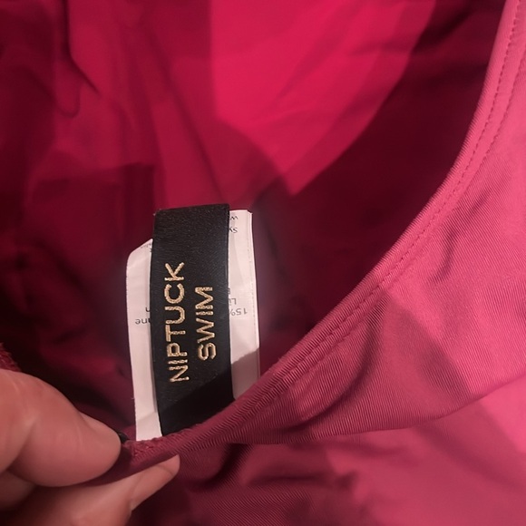 Pink One-Piece Swimsuit - Picture 4 of 7